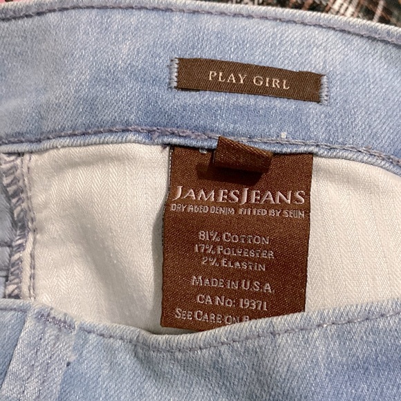 James Jeans Ultra Flare Leg Style in Light Blue Wash. EUC - Picture 5 of 9